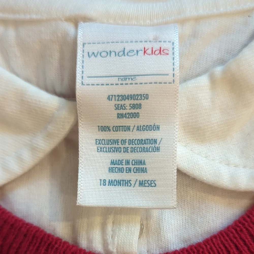 Vintage Red Sweater Vest Top with White Peter Pan Collar